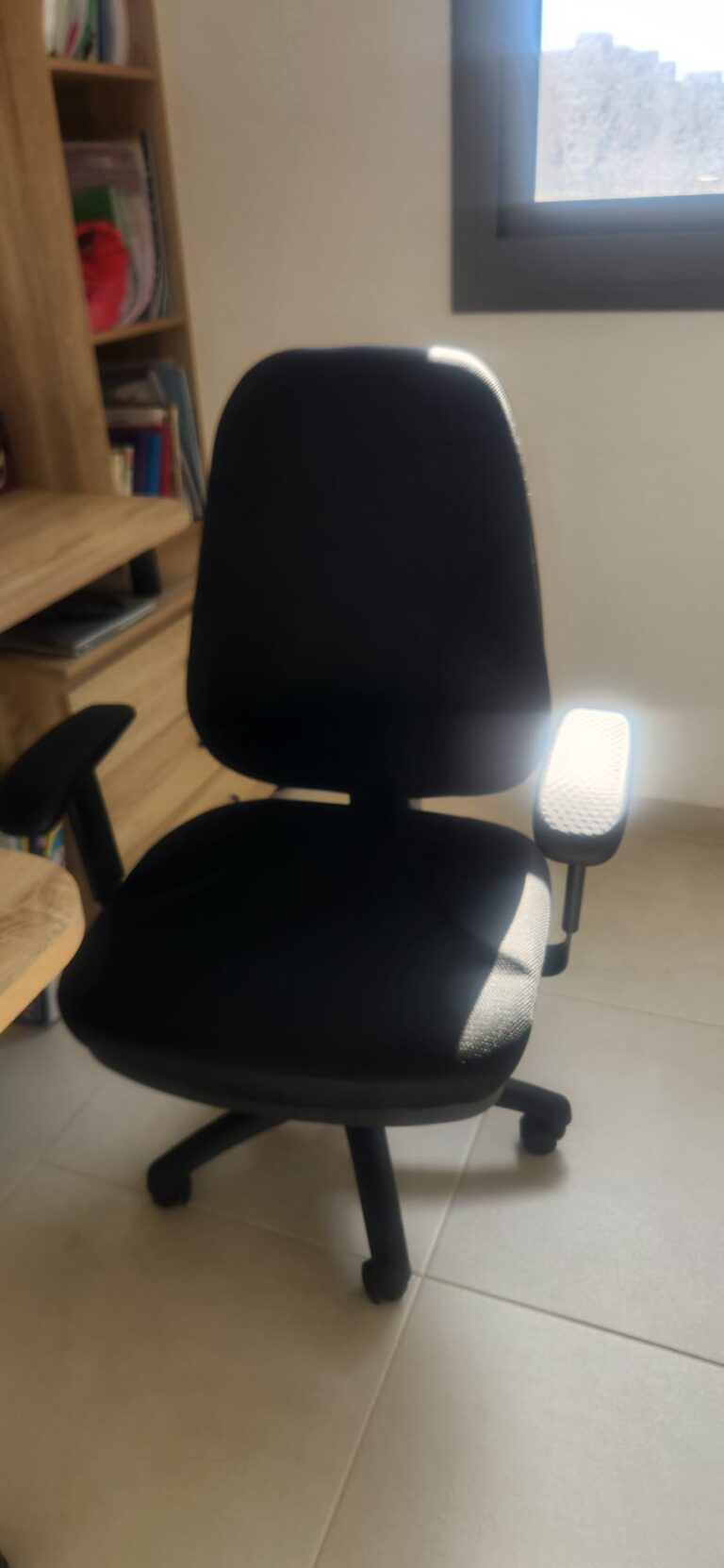 כסא משרדי שחור כסא מחשב פנטום | קפרה כסא משרדי