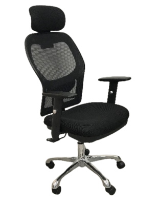 כסא מחשב משרדי עם משענת ראש | קפרה כסאות