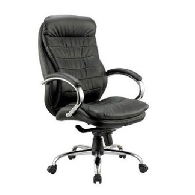 כסא מנהלים שחור מרסיי ניקל| קפרה כסאות