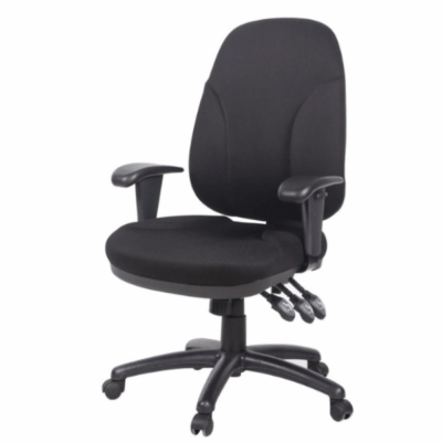 כסא משרדי שחור כסא מחשב פנטום | קפרה כסא משרדי