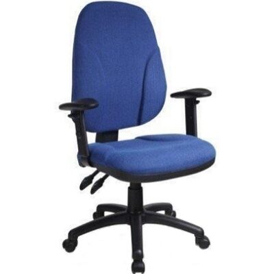 כסא משרדי טופ צחור כסא מחשב מורכב ומוכן לישיבה קפרה kapra