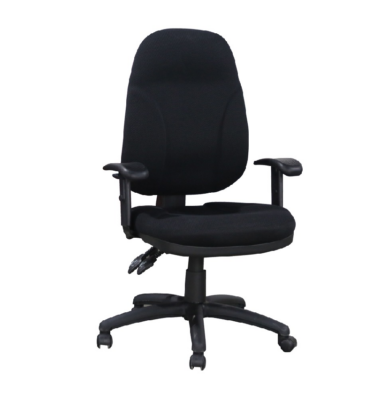 כסא משרדי צחור - כסא מחשב עם ידיות מגיע מורכב | Kapra