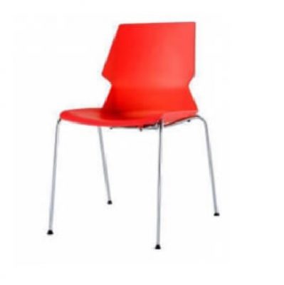 כסא המתנה ואירוח guest-chair קאן גלילות ללא ידיות נערם