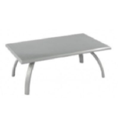שולחן טופ טורונטו מתכת אפור מלבן