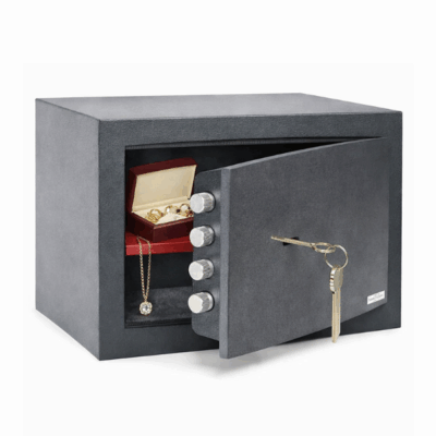 כספת מפתח ביתית KS-250 כבדה – 26 ק״ג, מאושרת ביטוח | Kapra