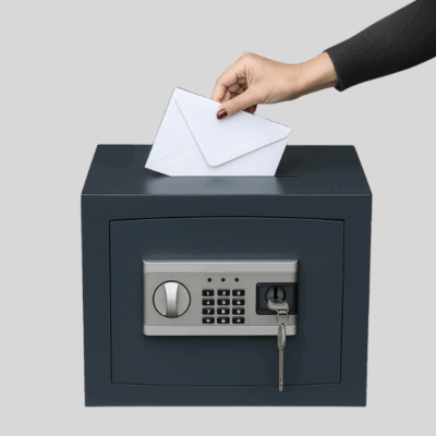 כספת דיגיטלית DG-30ENV עם חריץ למעטפות | Kapra כספות