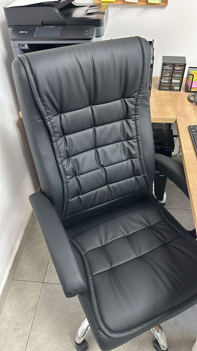 כסא מנהלים לישיבה ממושכת טופ לרנקה - מרופד ומפנק, מגיע מורכב photo review