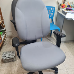 כסא משרדי טופ צחור כסא מחשב מורכב ומוכן לישיבה קפרה kapra