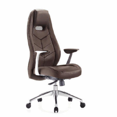 כסא מנהלים חום רוני ברוז' | קפרה כסאות מנהלים