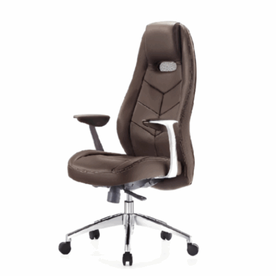 כסא מנהלים חום רוני ברוז' | קפרה כסאות מנהלים