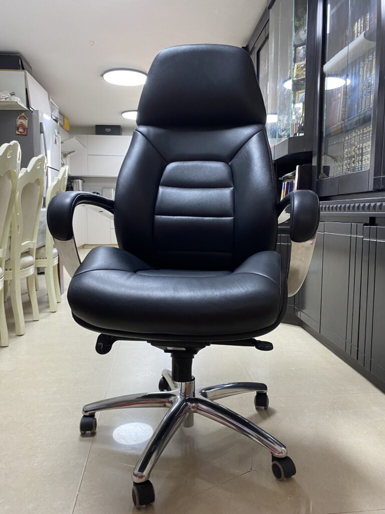 כסא מנהלים לכבדי משקל אס ריינג'רס - שחור עד 150 ק"ג, מגיע מורכב photo review