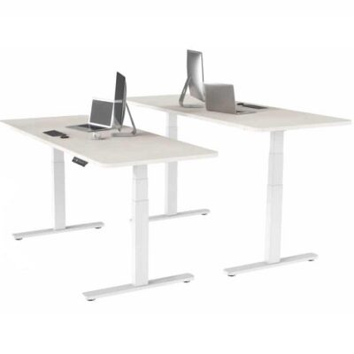 שולחן ארגונומי חשמלי מתכוונן | קפרה שולחנות