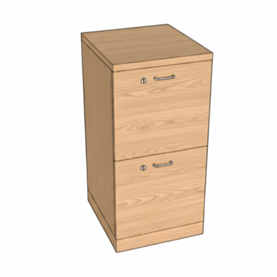 ארון מגירות תיקיה 2 קומות | קפרה כסאות לבית ולמשרד