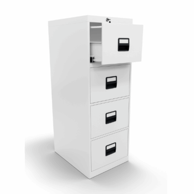 ארון מגירות תיקיה מתכת 4 קומות | קפרה ריהוט משרדי