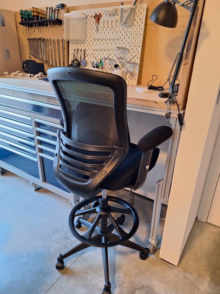 כסא שרטט בר גבוה ארטי עם ידיות photo review