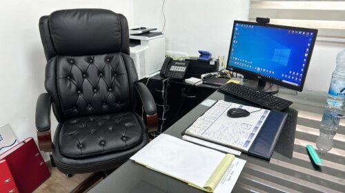 כסא מנהלים נאפה שילוב עץ photo review