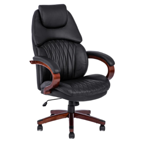 כסא מנהלים יוקרתי סורטיגו שלד עץ מבית קפרה כסאות מנהלים