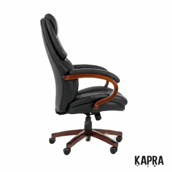 כסא מנהלים יוקרתי סורטיגו שלד עץ מבית קפרה כסאות מנהלים