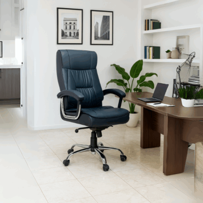 כסא מנהלים צ’ילה שחור קפרה Kapra | מגיע מורכב ומוכן לישיבה