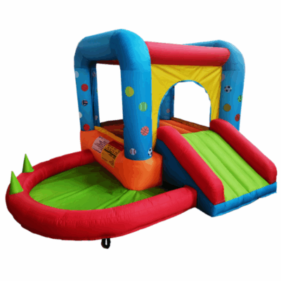  מתנפח לבית מתקן מתנפח מים לגינה עולם הכדורים מבית קפרה