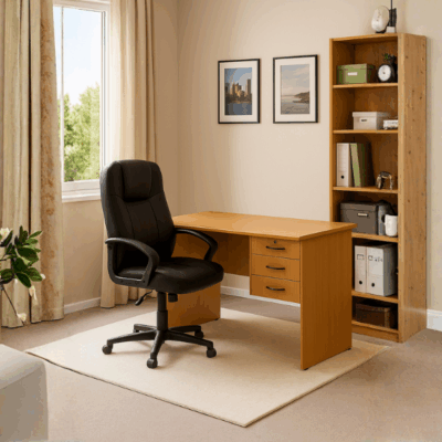 שולחן מחשב שולחן משרדי עם מגירות | קפרה כסאות