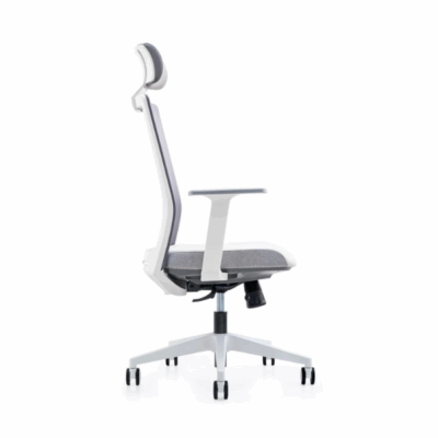 כיסא משרדי ארי כסא מחשב אפור נוחות ארגונומית במשלוח מהיר מבית קפרה כסאות