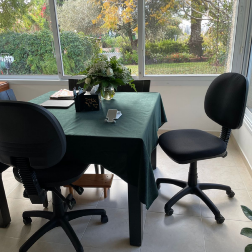 כסא מחשב ללא ידיות טופ שושן שחור photo review