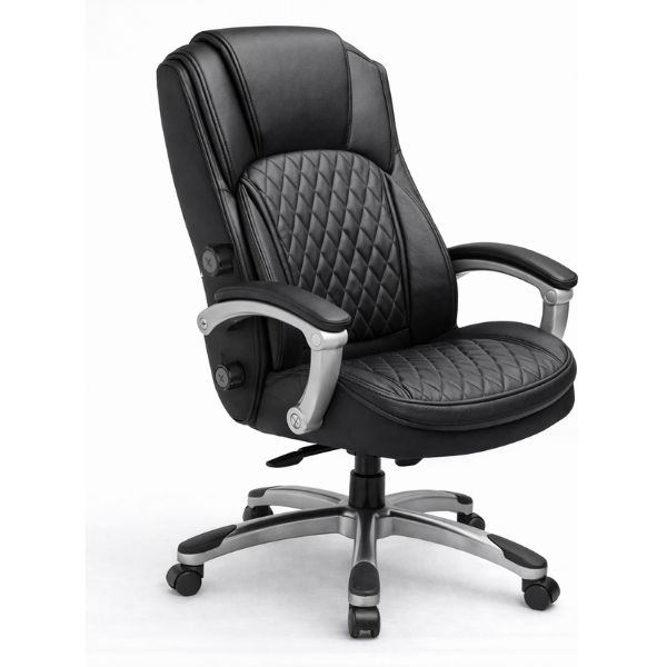 כסא מנהלים רחב לישיבה ממושכת פייזלי דאבל בק – מגיע מורכב | קפרה