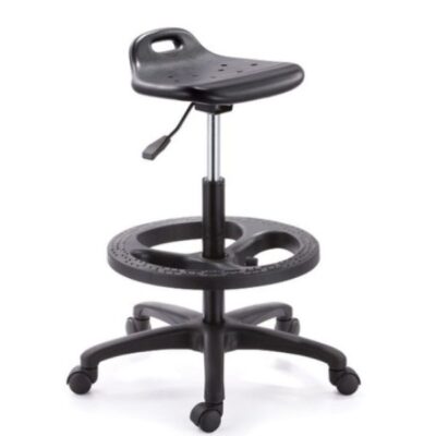 כסא שרטט פוליאוריטן גבוה ללא משענת, מגיע מורכב | קפרה כסאות